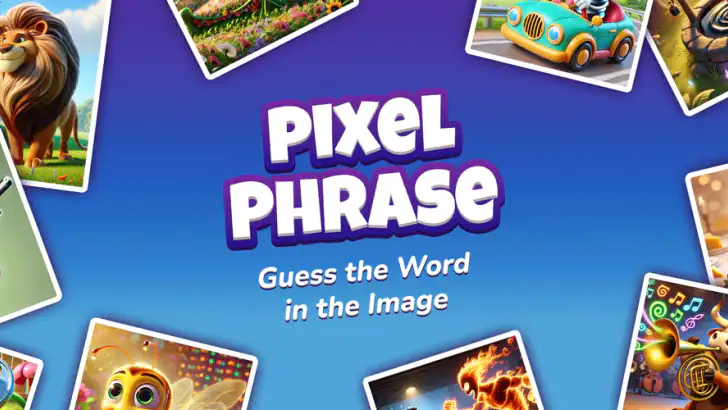 PixelPhrase ™ Pics & Word Game feature graphic