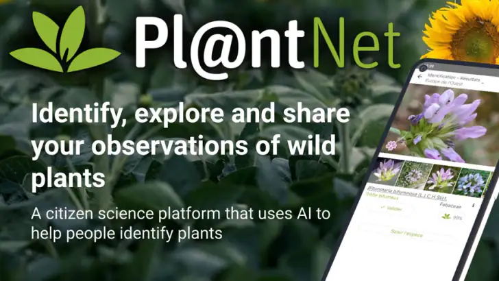 PlantNet Plant Identification feature graphic