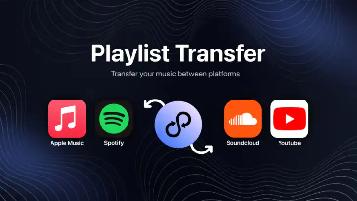 Playlist Transfer for My Music feature graphic