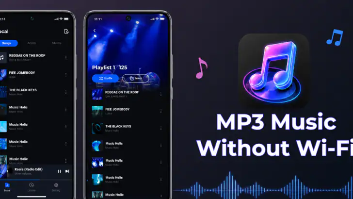 PlayNest: MP3 Music feature graphic