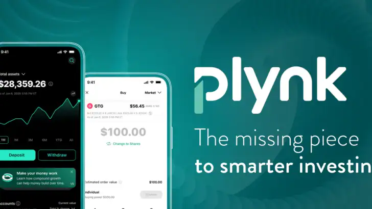 Plynk: Grow as an Investor feature graphic