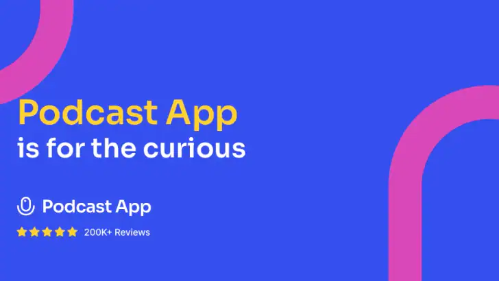 Podcast App feature graphic