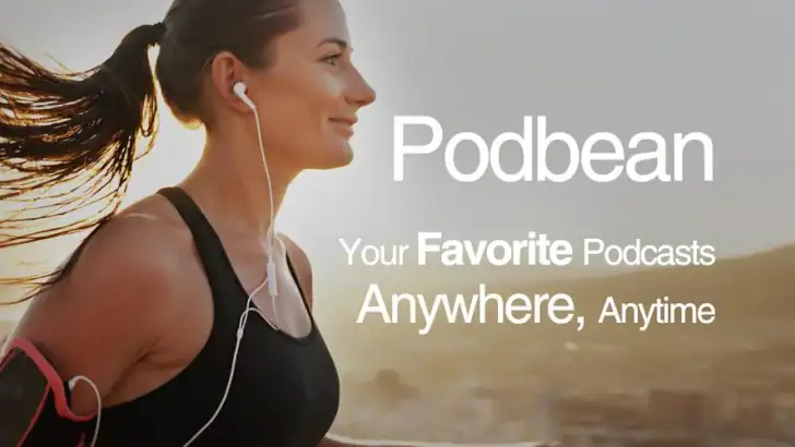 Podcast Player App - Podbean feature graphic