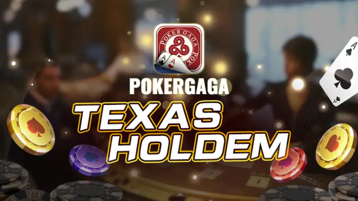 PokerGaga: Texas Holdem Live feature graphic