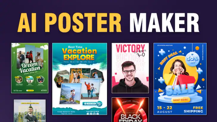Poster Maker - Flyer Maker feature graphic