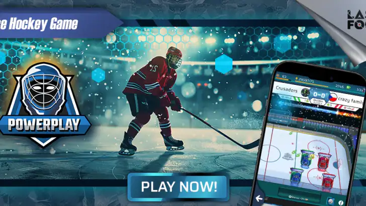PowerPlay: Ice Hockey PvP Game feature graphic