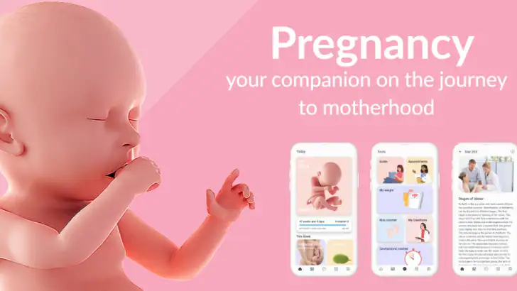 Pregnancy Tracker & Day by Day feature graphic