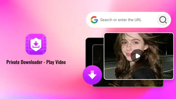 Private Downloader-Play Video feature graphic