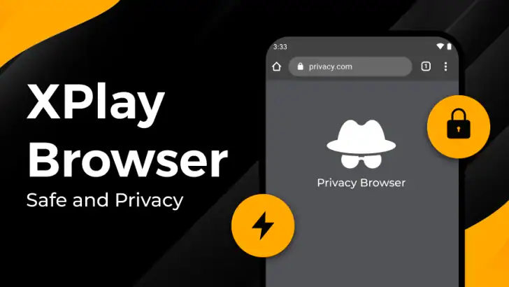 Pro Web Browser: Safe, Private feature graphic
