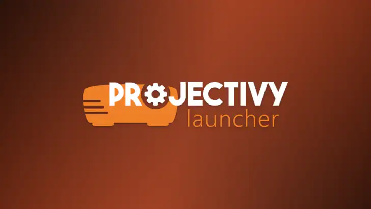 Projectivy Launcher feature graphic