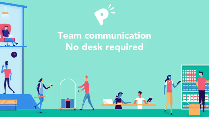 Pronto Team Communication feature graphic