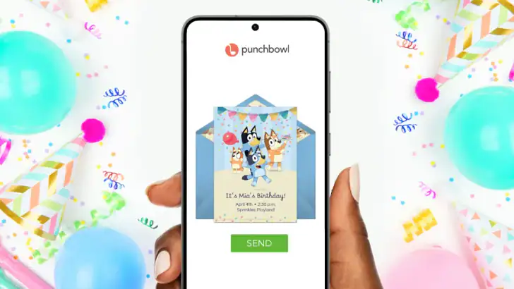 Punchbowl: Invites & eCards feature graphic