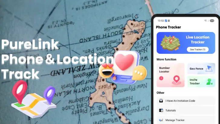 PureLink:Phone&Location Track feature graphic