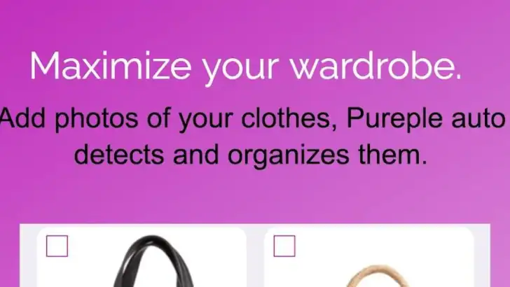 Pureple AI Outfit Planner feature graphic