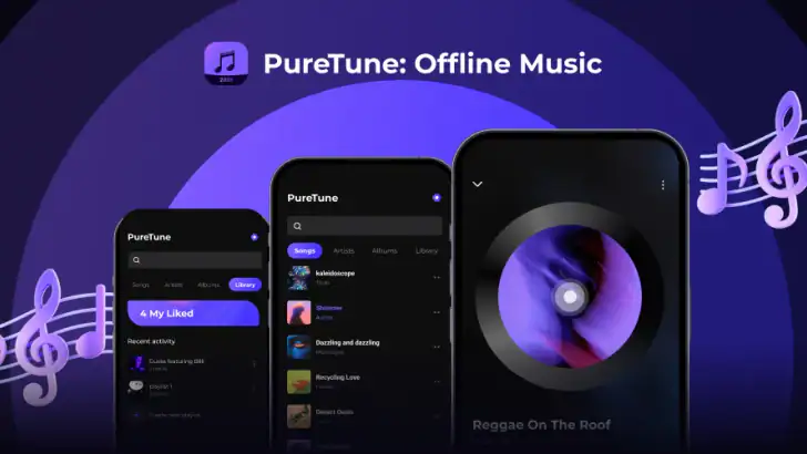PureTune: Offline Music feature graphic