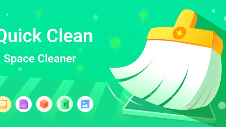Quick Clean - Space Cleaner feature graphic