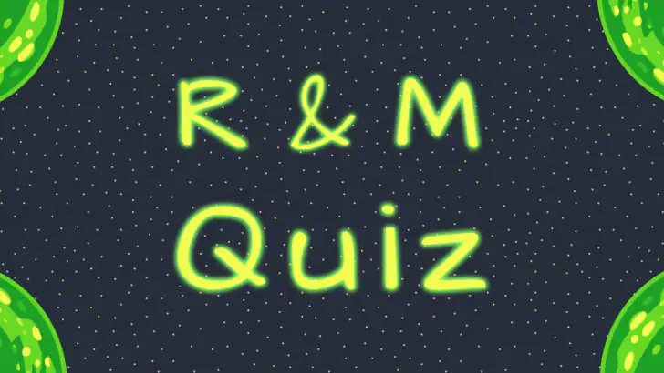 Quiz for Rick and Morty feature graphic