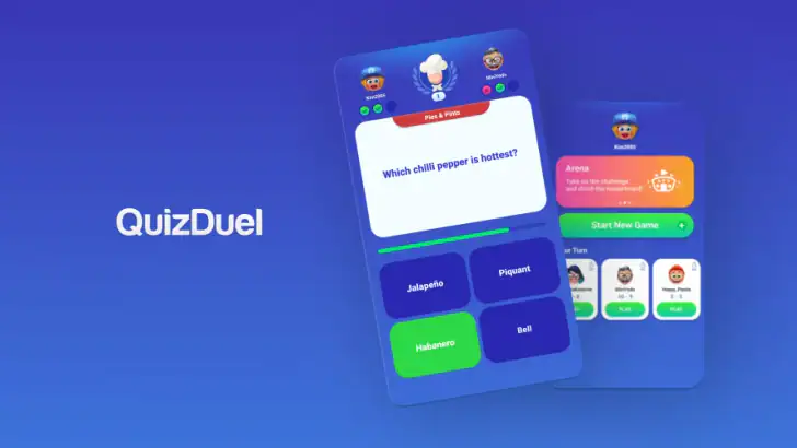 QuizDuel! Quiz & Trivia Game feature graphic