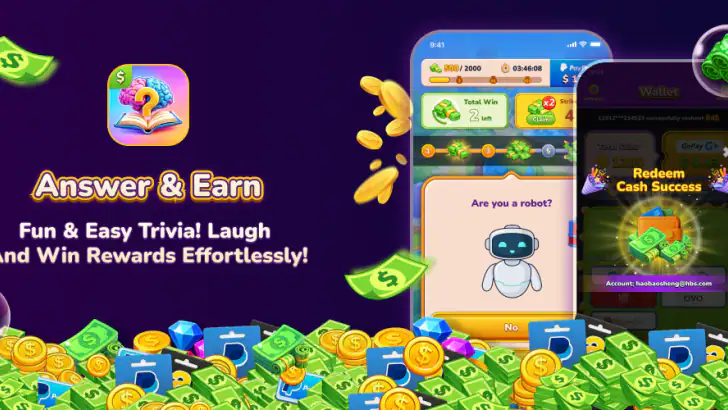 Quizzy Journey - Quiz&Earn feature graphic