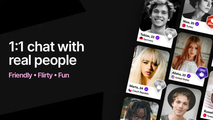 Random Video Chat - MatchPub feature graphic