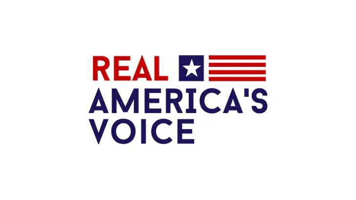 Real America’s Voice News feature graphic