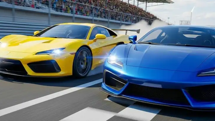 Real Traffic Car Simulator 3D feature graphic