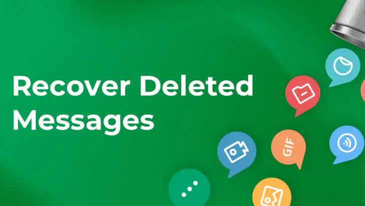 Recover Deleted Messages App feature graphic