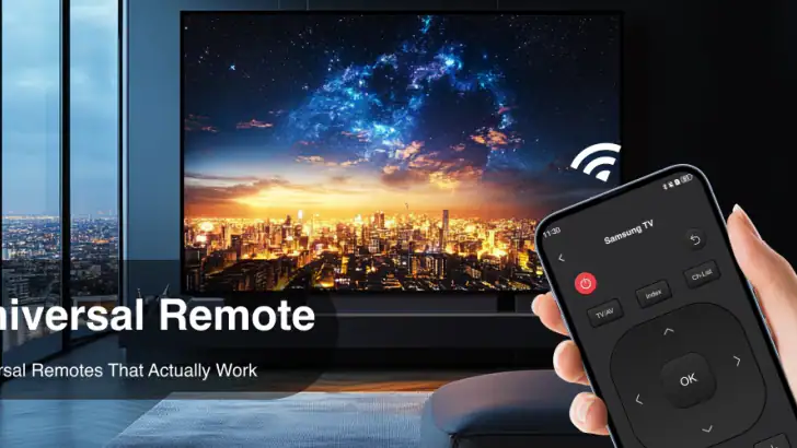 Remote Control App For All TVs feature graphic