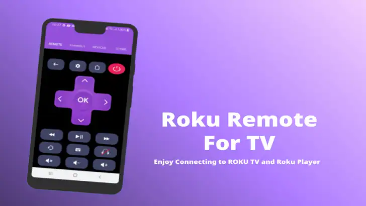Remote for Roku TV Remote feature graphic