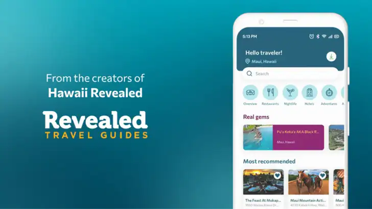 Revealed Travel Guides feature graphic