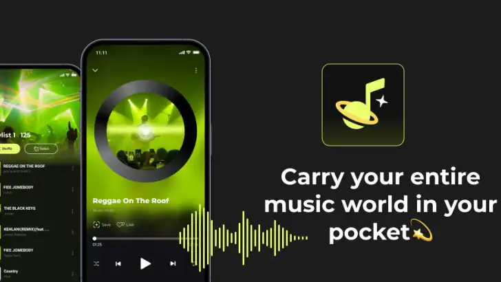 Rhythm Music - Offline Player feature graphic