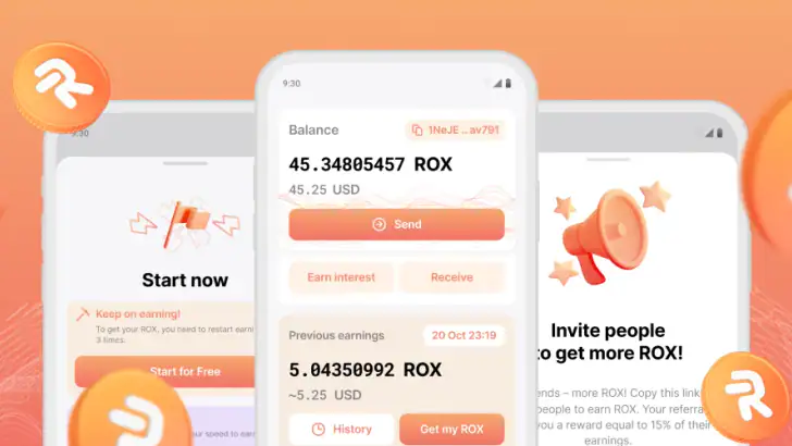 Robox – Tap & Earn! feature graphic