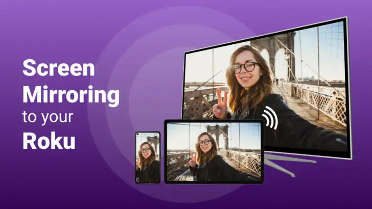 Roku Screen Mirror & Cast TV feature graphic