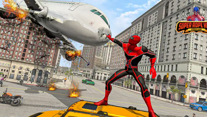 Rope Action City Fighting Game feature graphic