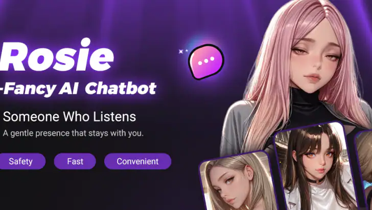 Rosie-Fancy AI Chatbot feature graphic