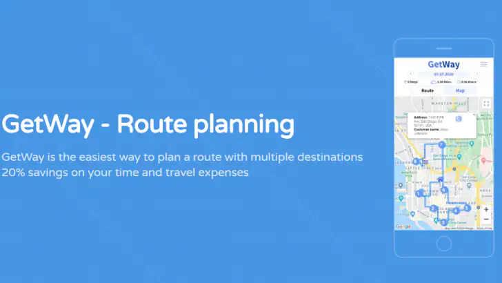 Route Planner - GetWay feature graphic