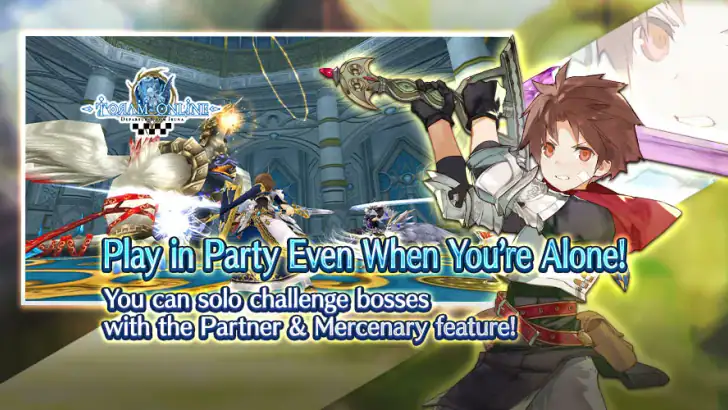 RPG Toram Online - MMORPG feature graphic