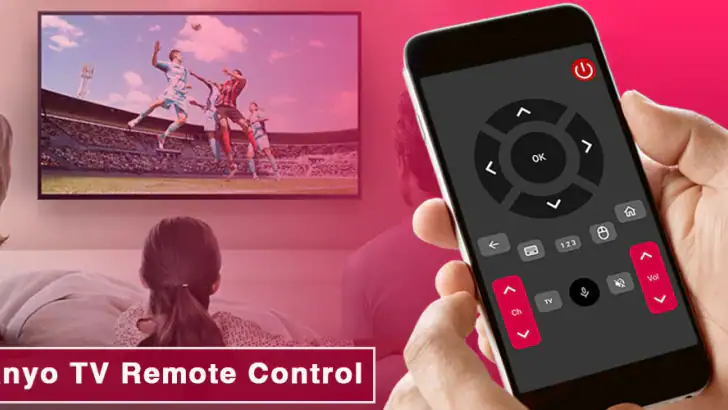 Sanyo TV Remote Control feature graphic