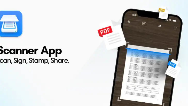 Scanner App - Scan PDF & Docs feature graphic