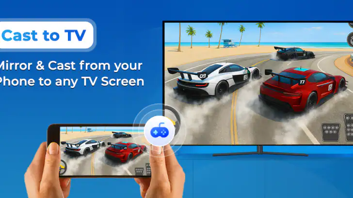 Screen Mirroring - Cast to TV feature graphic