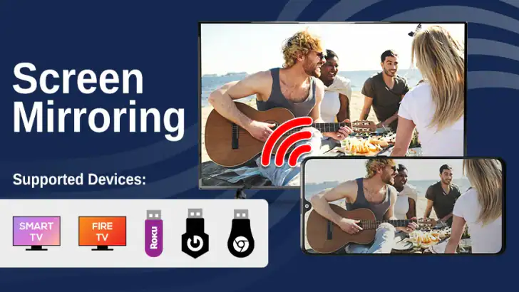 Screen Mirroring for All TV feature graphic