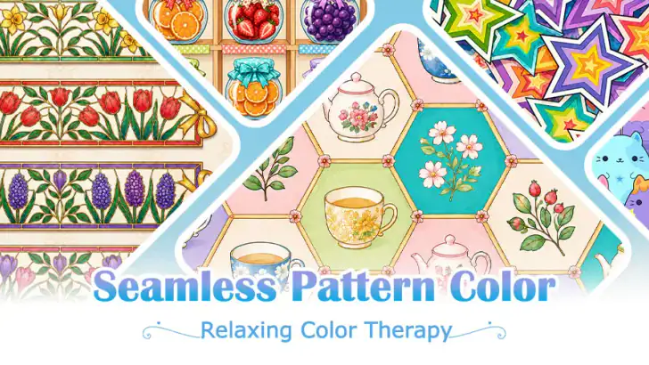 Seamless Pattern Color feature graphic