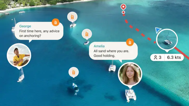 SeaPeople: Boat Tracker feature graphic