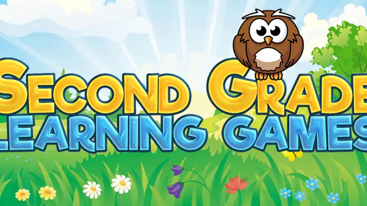 Second Grade Learning Games feature graphic