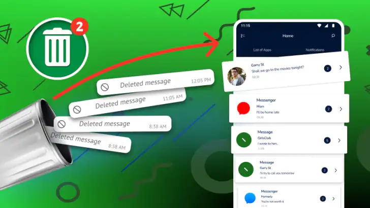 See Deleted Messages feature graphic