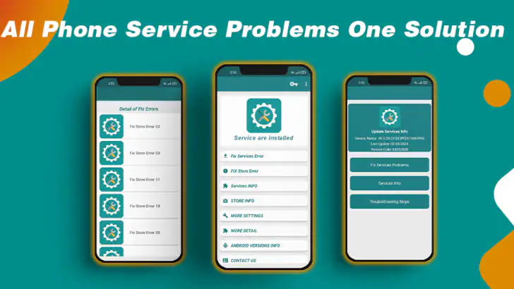 Services Info / Apk Installer feature graphic