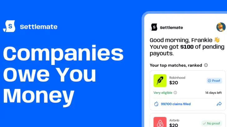 Settlemate feature graphic
