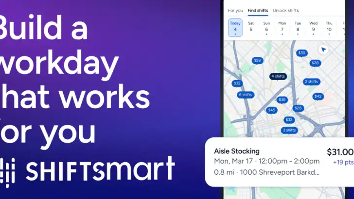Shiftsmart - Find Work feature graphic