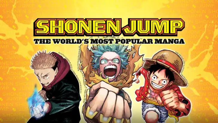 Shonen Jump Manga & Comics feature graphic