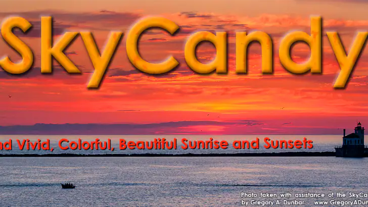 SkyCandy - Sunset Forecast App feature graphic